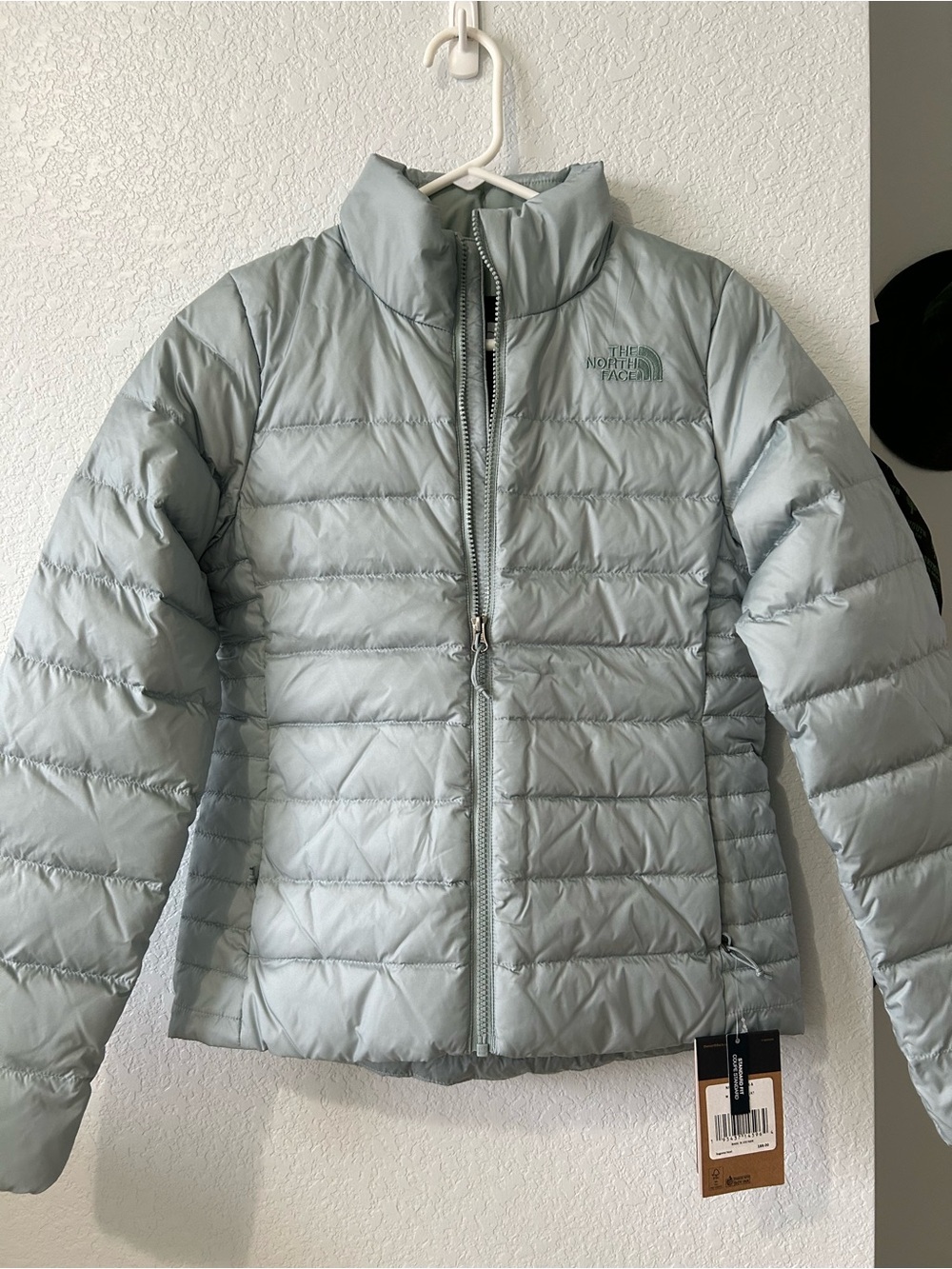 NWT The North Face Women’s Lightweight Puffer Jacket Sage Green Size S